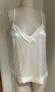 Camisa La Perla Luz Marfil Talla 3 NUEVAS Etiquetas Cuello en V Íntimos o Top Venta al por menor $504 - Imagen 1 de 9