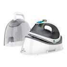 SF-760 Portable Cordless Steam Iron with Carrying Case, White