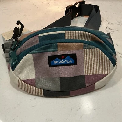 KAVU Bolso Cinturón Espectador Lona Riñonera Lona Abuela Edredón Nuevo Foto 1 de 4