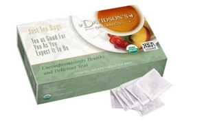 Davidson's Organics Hibiscus Flowers 100-count Unwrapped Tea Bags - Picture 1 of 6