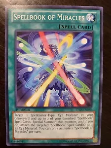Spellbook of Miracles LTGY-EN088 YuGiOh! Lord of the Tachyon Galaxy 1st Ed NM x1 - Picture 1 of 2