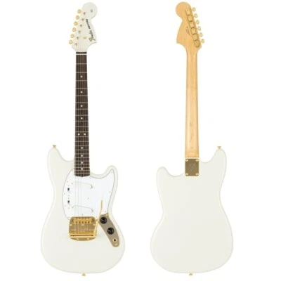 Fender Made in Japan Traditional 2025 Collection 60s Mustang White Pearl w/Case - Image 1 of 4