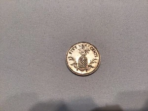 Commonwealth der Bahamas Fünf Cent Münze 1987 - Bild 1 von 2