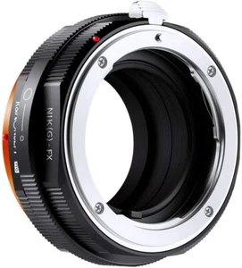 K&F Concept Nikon G/F/AI/AIS/D/AF-S Mount Objektiv auf Fujifilm Fuji X-Series Mount - Bild 1 von 7