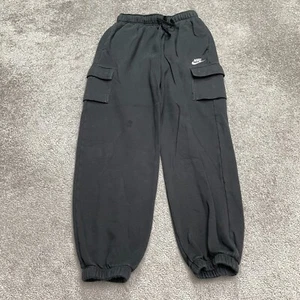 Nike Cargo Jogger Sweatpants Mens XS Black Elastic Waist Casual Active Athletic - Picture 1 of 15