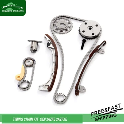 Kit de cadena de distribución VVT engranaje para Toyota Scion 2.0 2001-2015 1AZFE 2.4 2AZFE 2AZFXE Foto 1 de 4