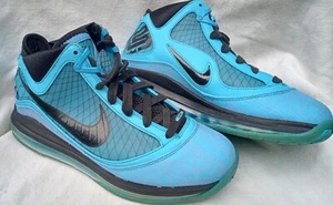 Nike Air Max Blue LeBron VII 7 Retro QS 2020 All Star Size 8 CU5646 400 - Picture 1 of 14