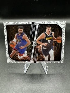 2023-24 Panini Donruss Optic JAMAL MURRAY NIKOLA JOKIC Optical Illusions Nuggets - Picture 1 of 2