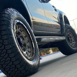 17" Wheels Fits Triton Pajero Sport 17x8.5 HARTES METAL MONSTER Bronze ET 15 - Picture 1 of 12