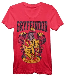 Harry Potter Gryffindor Juniors Red T-shirt (Glitter Red, XX-Large) - Picture 1 of 3