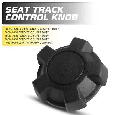 FOR 2008-2010 FORD F250,F350,F450,F550 SUPER DUTY SEAT TRACK ADJUSTER KNOB - Image 1 of 4