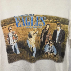 Vintage 1994 Eagles Hell Freezes Over Tour Rock Band T-Shirt - Picture 1 of 5
