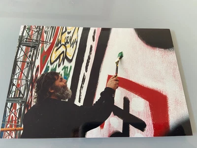 A. R. Penck – Dokumentationsfotos (August 1989) – Lot von 5 Originalfotografien - Bild 1 von 4