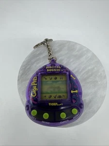 Vintage Giga Pet Digital Purple Doggie by Tiger Electronics 1997 UNTESTED - Picture 1 of 2