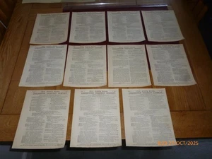 GIRLS FRIENDLY SOCIETY G.F.S. CHICHESTER DIOCESAN LEAFLETS 1914 x 11 *MEGA RARE* - Picture 1 of 24