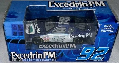 2001 Ограниченный выпуск Excedrin PM Jimmie Johnson NASCAR (коллекционный автомобиль) (новый) - Изображение 1 из 3