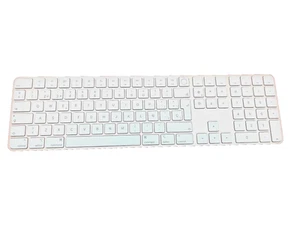 Apple Magic Keyboard A2520 Touch ID Numeric Keypad USB-c Cable Spanish Silver - Picture 1 of 2