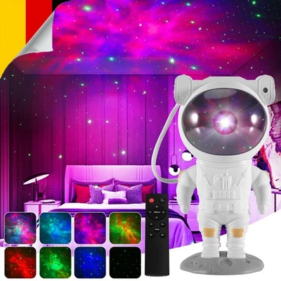 LED Astronaut Sternenhimmel Projektor Lampe Galaxy Nebula Aurora Star Nachtlicht - Bild 1 von 4