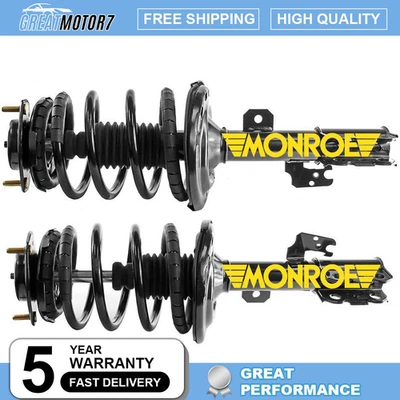 Juego de 2 muelles helicoidales de puntal delantero izquierdo y derecho Monroe para Toyota Avalon 2006-2012 Foto 1 de 3