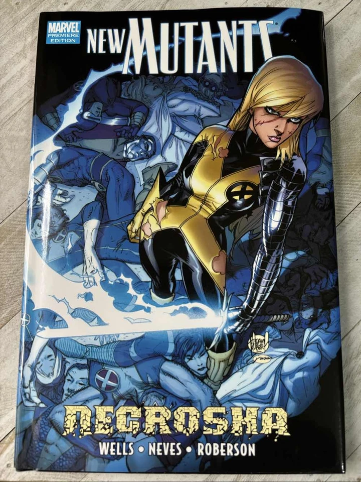 New Mutants Necrosha Premiere Marvel Comics tapa dura Foto 1 de 2