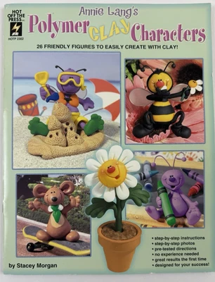 Персонажи из полимерной глины Annie Lang пошаговые инструкции и фотокнига! - Изображение 1 из 4