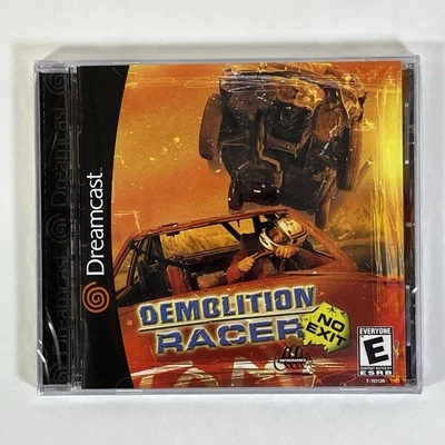NEW Sega Dreamcast Demolition Racer No Exit Video Game Mint SEALED - Image 1 of 4