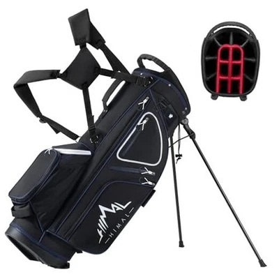 14 Way Golf Stand Bag, Golf Bags for Men with Stand, Top Dividers Black - Image 1 of 4