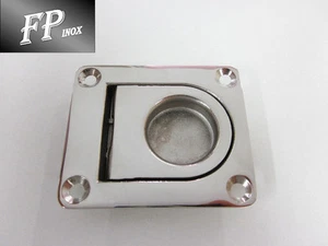 Anneau Cuvette Sans Ressort 66x55mm inox 316 ( Lève Plancher, Poignée ) - Imagen 1 de 1