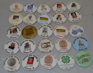 Lot of 25 Northland Steam Threshing Bee Pinback Buttons Strathcona Minnesota - Imagen 1 de 1