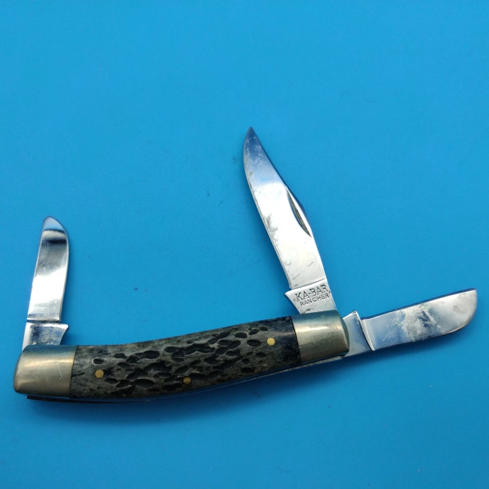 Cuchillo de ganadero ranchero Ka-Bar KABAR USA WRA90 USADO Foto 1 de 4