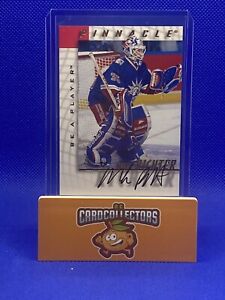 1997-98 Pinnacle Be A Player Auto Mike Richter #37 New York Rangers