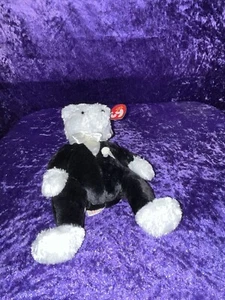 TY Beanie Baby - GROOM the Wedding Bear (8 inch) - MWMTs Stuffed Animal Toy - Picture 1 of 5
