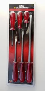 Gearwrench 82732 6PC Slotted Solid Handle Screwdriver Set - Picture 1 of 3