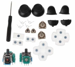 PS4 Controller Repair Kit, L1 L2 R1 R2 Trigger Button 3D Analog Joysticks, etc - Picture 1 of 4