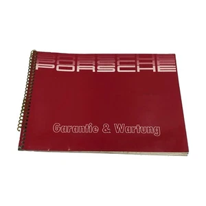 Porsche 911 924 944 928 S Garantie & Wartung Deutsch WKD 90001086 10M 6/85 - Picture 1 of 12