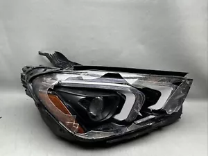 2020-2022 Mercedes GLE-Class Right Passenger LED Headlight Broken Parts Only ‼️ - Foto 1 di 24