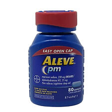 Aleve PM Sleep Aid Plus Pain Reliever Caplets - 80 Count