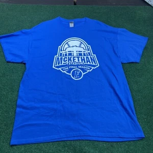 Florida Gators Sec Mckethan Stadium Final Season  Shirt Adult XL Baseball Blue - Picture 1 of 8