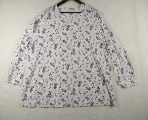 Camiseta túnica tejida Lane Bryant para mujer 26/28 reno L/S Plus cuello redondo nueva con etiquetas - Imagen 1 de 5