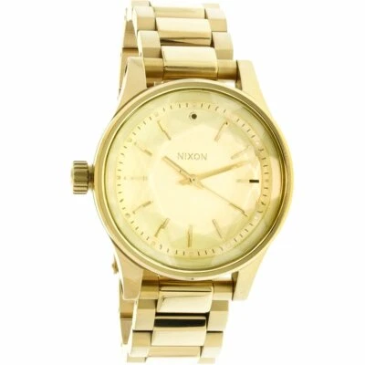 Nixon Facet 38 Watch, 38mm, Water Resistant, Gold Plated, A409 502, New In Box - Image 1 of 4