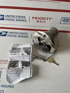 Seachoice Locking Gas Deck Fill SS 1-1/2" Hose #32051 - PARTS ONLY - Picture 1 of 5
