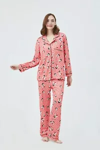 Set pigiama donna Betty Boop manica lunga fondo intero taglia large - Foto 1 di 8