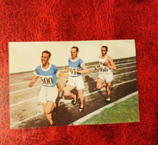 Paavo Nurmi Finland 1954 Blue Band Sportboek 40 Sporten card #107