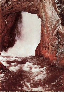 Postal continental Thunder Head Underground Falls Rapid City Dakota del Sur - Imagen 1 de 2