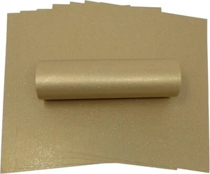 10 hojas de papel brillante dorado cosecha A4 con brillo iridiscente 120 gsm - Imagen 1 de 1