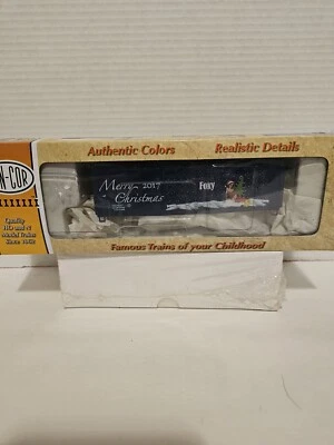CON-COR HO SCALE CHRISTMAS CAR 2017 SANTAS HELPER FOXY 01-000159 - Image 1 of 4