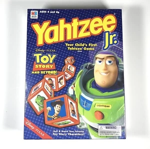 NEW 2002 Hasbro Milton Bradley Disney Pixar TOY STORY AND BEYOND Yahtzee Jr Game - Picture 1 of 4