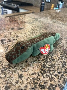 Ty Beanie Babies Ally The Alligator Plush Stuffed Animal: 1994 - Picture 1 of 5