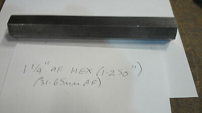 Batch Of 5 X 1 1/4  AF Hexagon Steel Bars.EN1A.Length 210mm Approx.Free Postage  • 19.99£