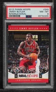 2012-13 NBA Hoops International Update Jimmy Butler #249 PSA 8 Rookie RC